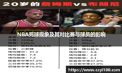 NBA死球现象及其对比赛与球员的影响
